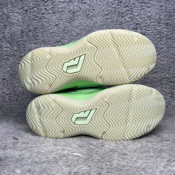 Adidas Dame Certified 2 Low Size 13 Men Basketball Semi Green Spark Aurora - Picture 7 of 7